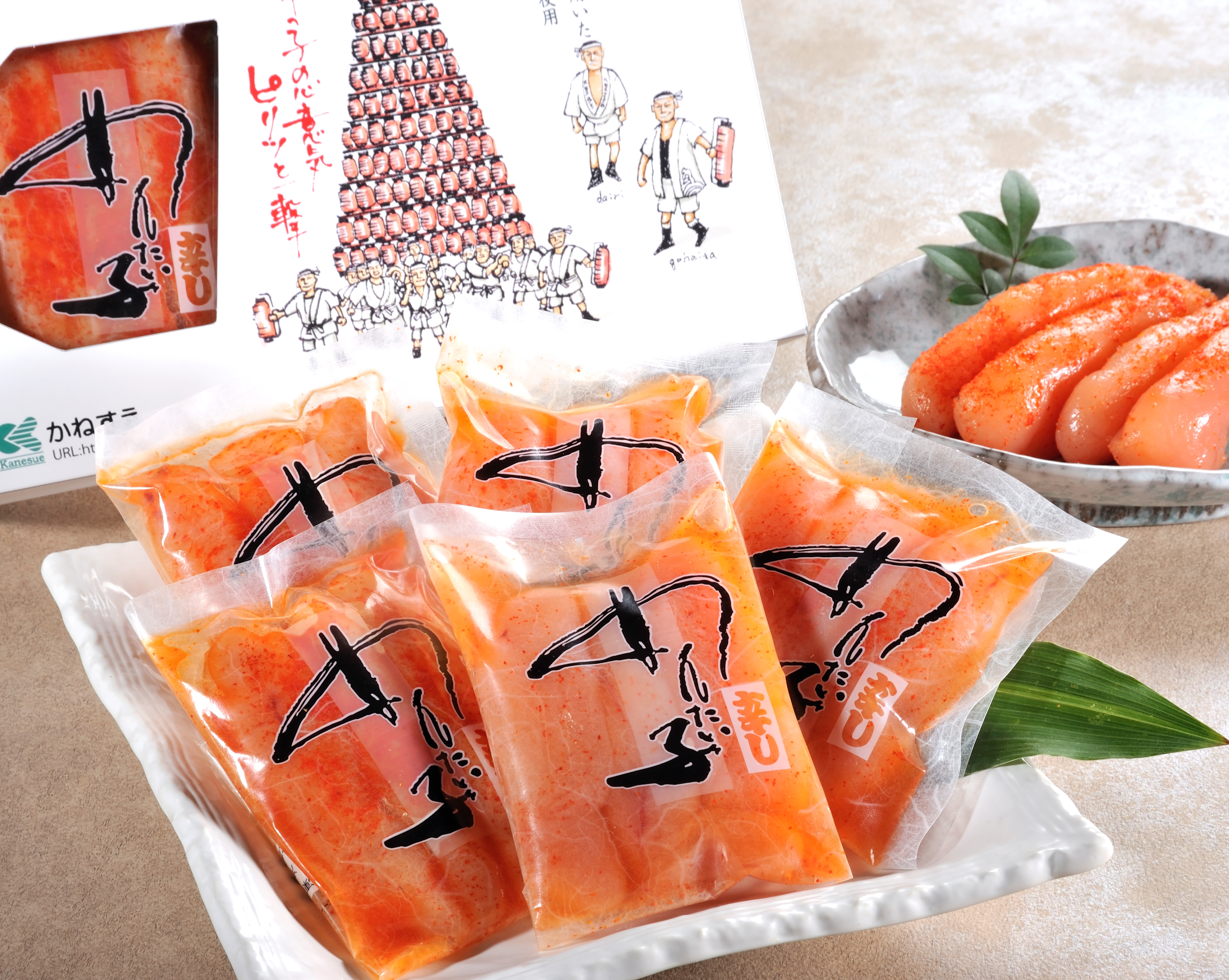 氷温熟成」無着色辛子めんたいこ 500g | かねすえショップ